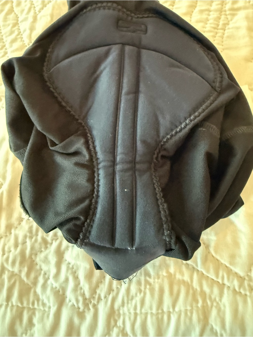 Black Active Biking Skort with padding. - Picture 5 of 9